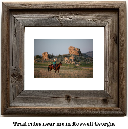 trail rides near me in Roswell, Georgia